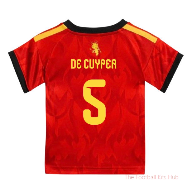 Performance Stadium Belgium 2026-2027 Home Baby Kit (De Cuyper 5)