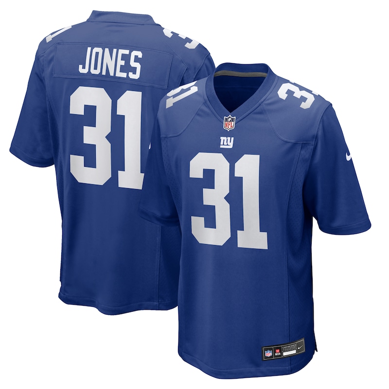 None Nic Jones MVP Candidate NY Giants Game-Ready Jersey Game Day Wear