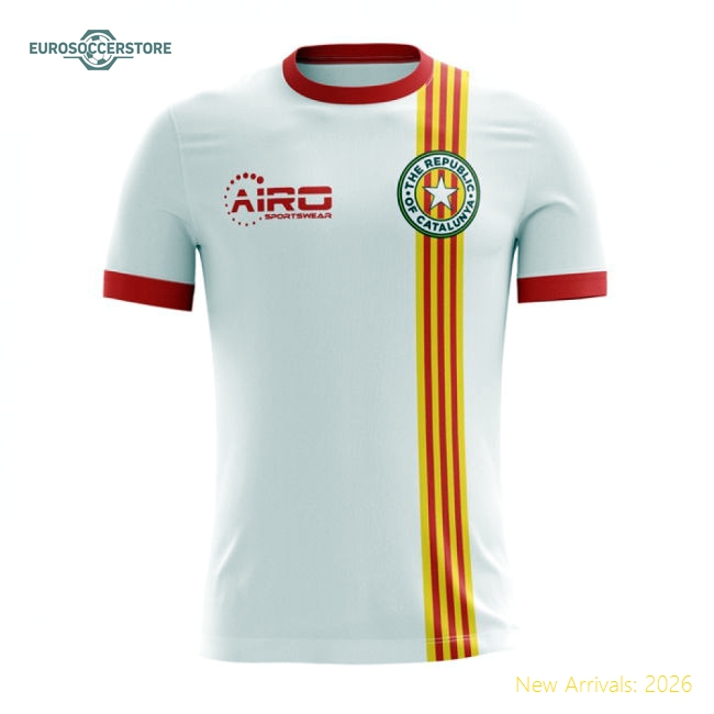2025-2026 Catalunya Away Fan Version Womens Shirt For Match Day