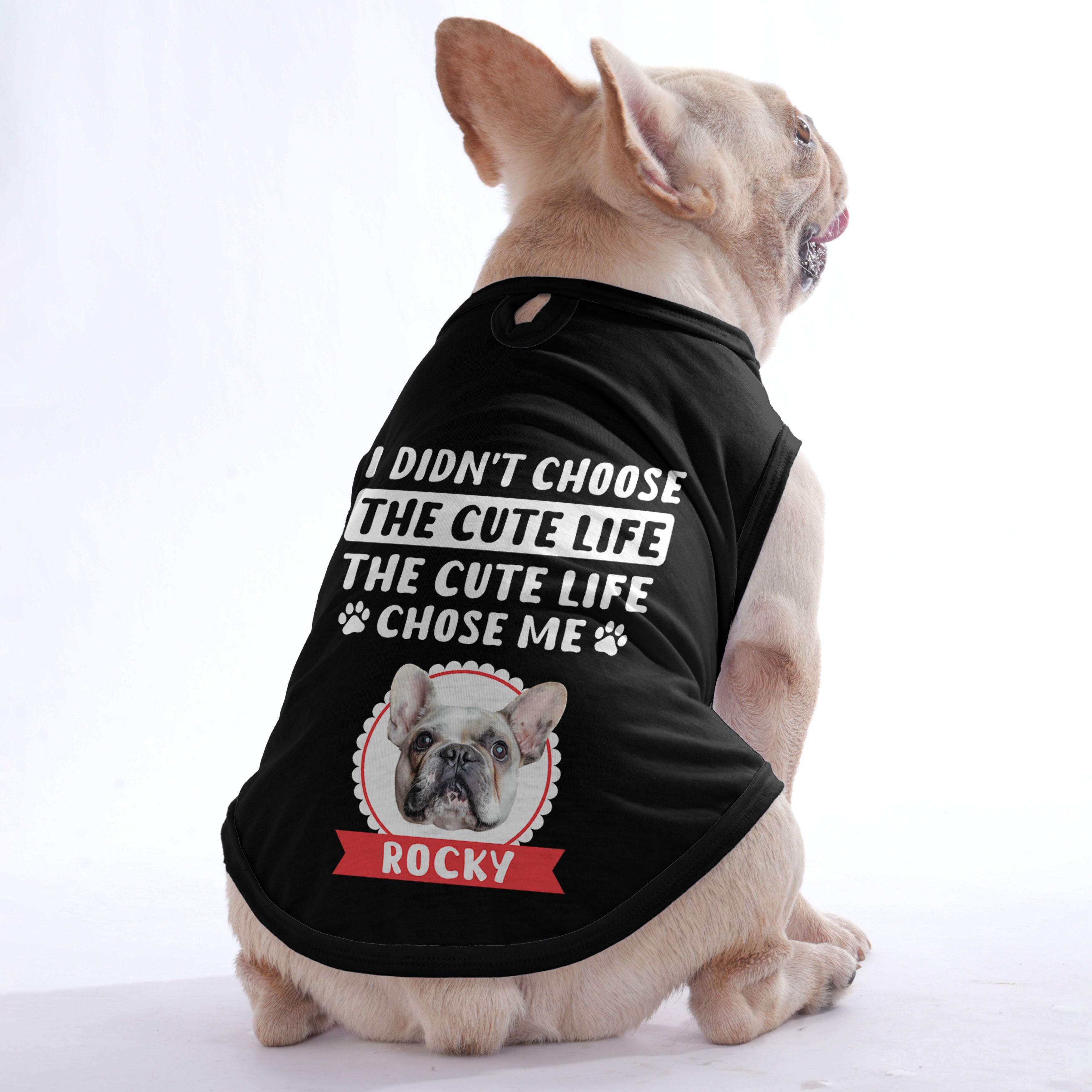 | Custom Dog T-shirt For French Bulldogs Outdoor Style | Stylish Look