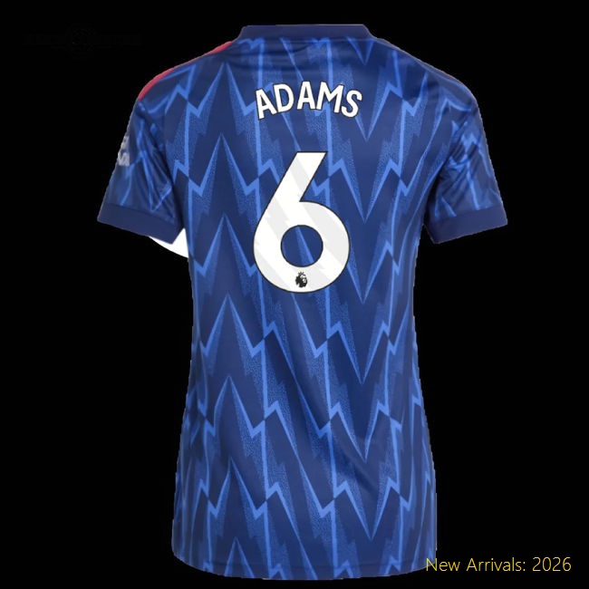 Stylish Arsenal Womens Jersey Adams 2025-2026 Climacool