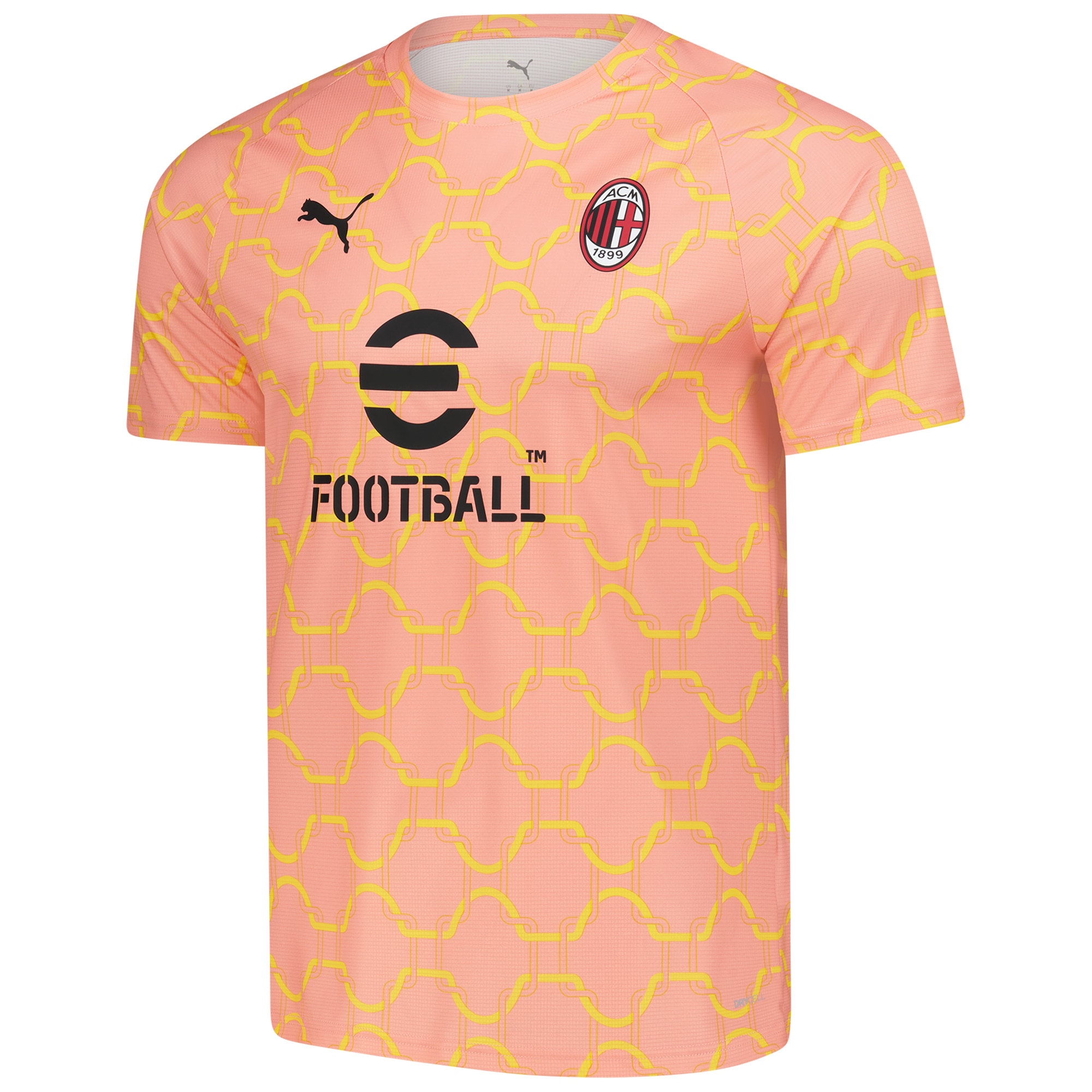 [SJH] AC Milan 2025/26 Pre-Match dryCell Training Jersey - Light Orange
