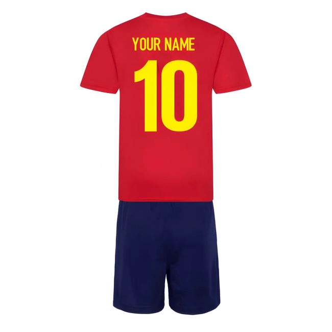 Authentic Replica Spain Training Supporter Kit for Adults (1)