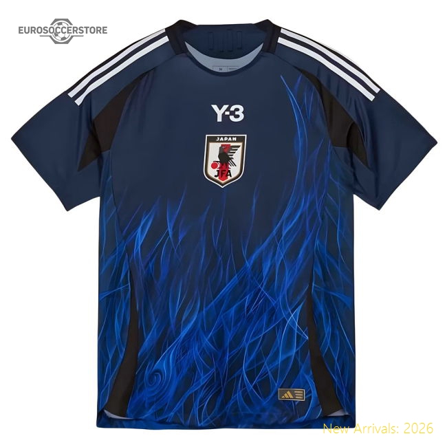 High-quality 2024-2025 Blue Samurai X Y3 Home Authentic Shirt
