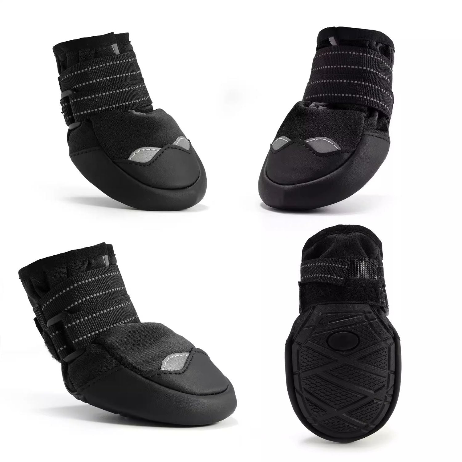 Lifestyle-Driven Ironpaw Heavy-duty French Bulldog Shoes - Non-slip D...