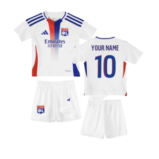 2024-2025 Home Kit by Olympique Lyon Mini (Men