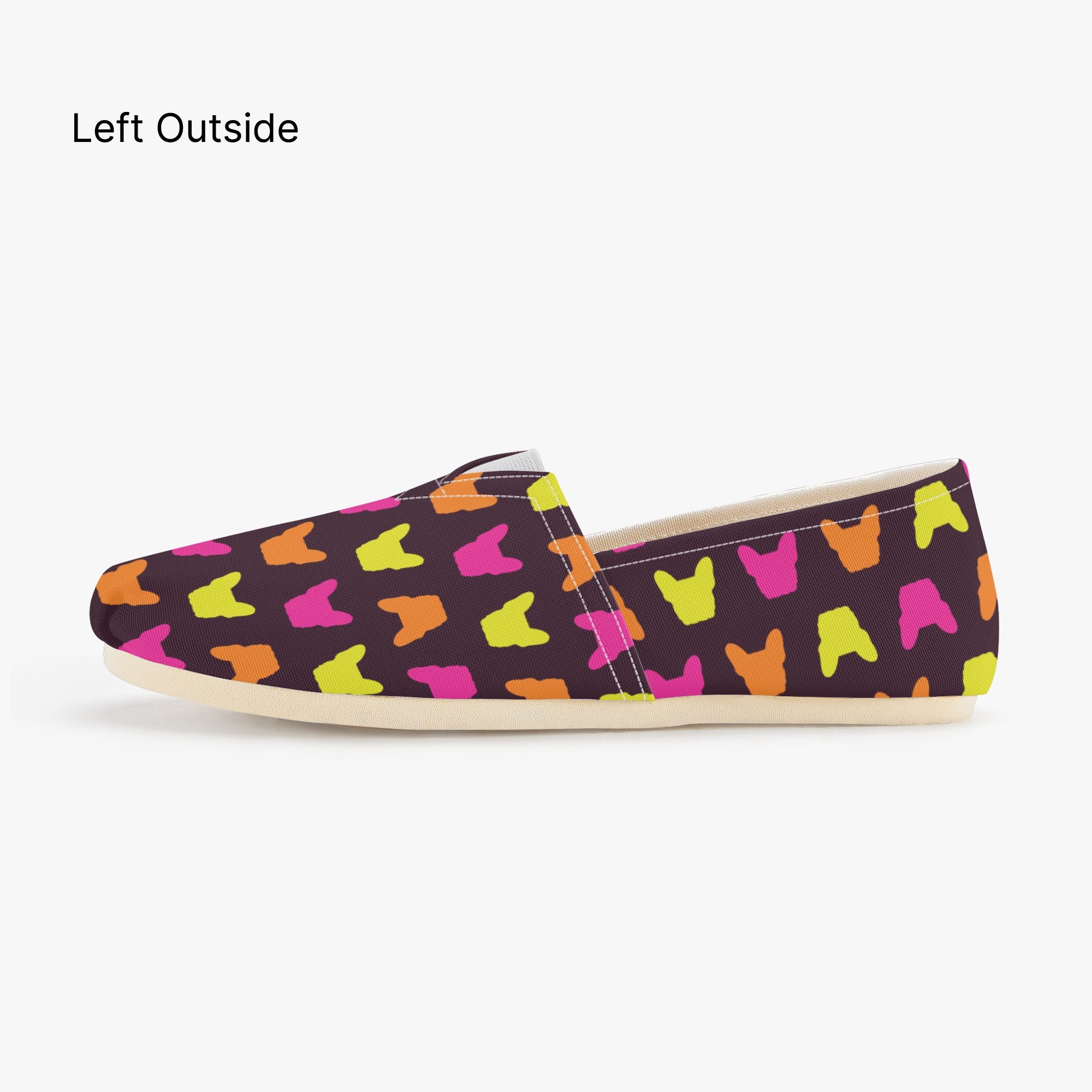 Galago - Bulldog Inspired Casual Canvas Shoes For Frenchie Fans