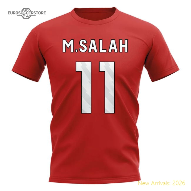 Official Mohamed Salah Liverpool Hero T-shirt (red) - Premium Quality