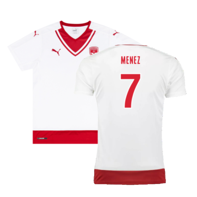 Bordeaux 2016-17 Away Shirt ((Very Good) L) (Menez 7) | Professional