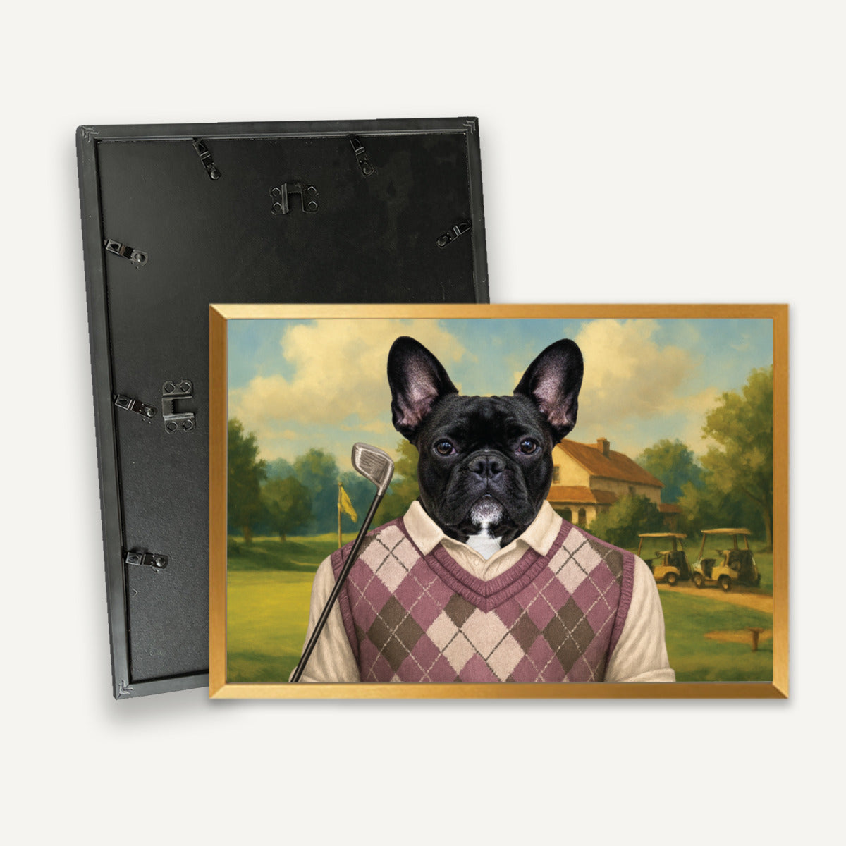 French Bulldog Nipsey Personalized Framed Poster • Wall Decoration Durable Dog Item