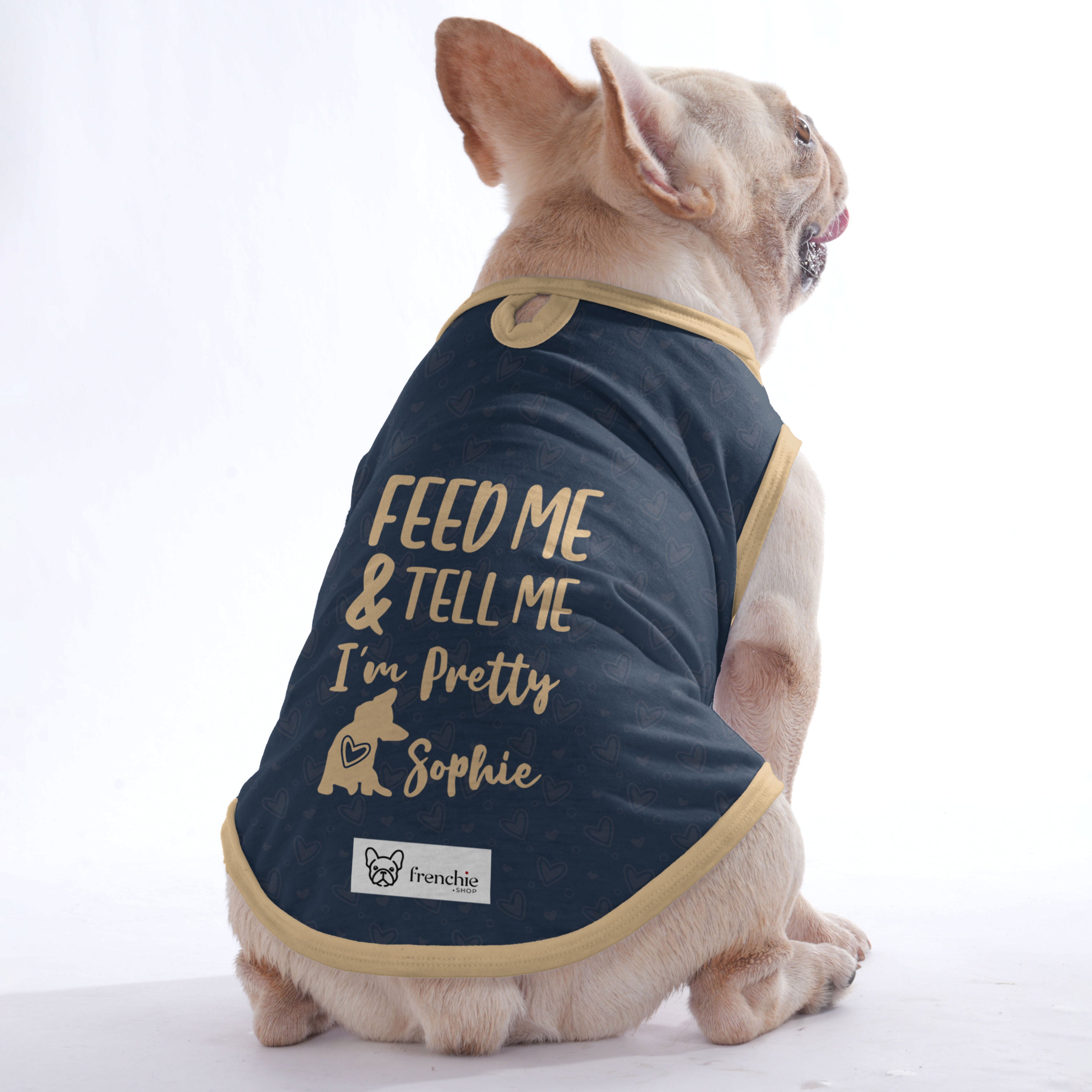 French Bulldog Personalized Shirt For Frenchies With Your Pup’s Name