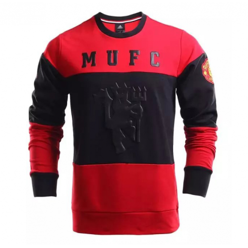 Manchester United Red-Black 201617 Sweat Shirt - Official Replica