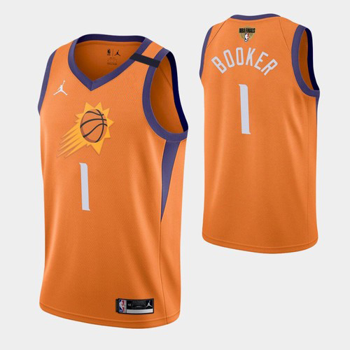 Phoenix Suns Devin #1 Game-Ready Team Jersey Athletic Fit Athletic