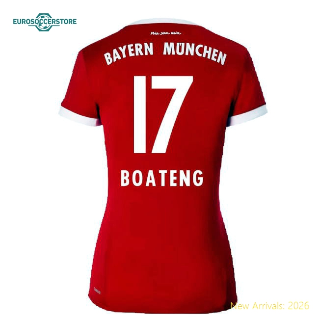 Modern Football Team Womens Boateng Jersey 2024-2025 Smooth