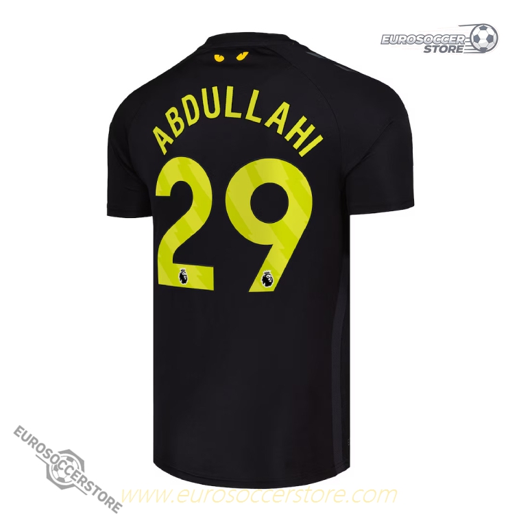 Sunderland's 25-26 Season Third Jersey, Featuring ABDULLAHI with Number 29
