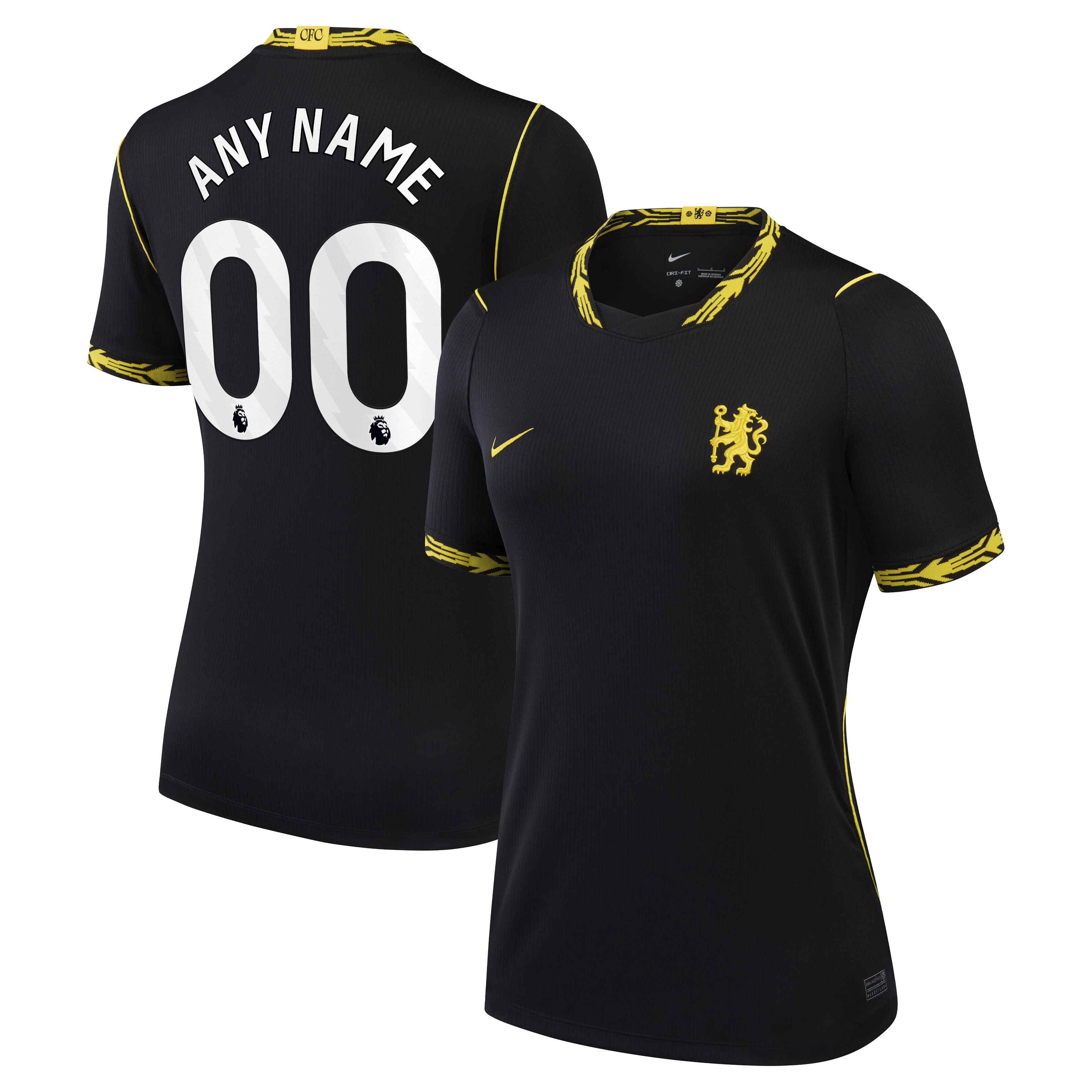 [SJH] Chelsea Women's 2026/27 Away Stadium Replica Custom Jersey - Black