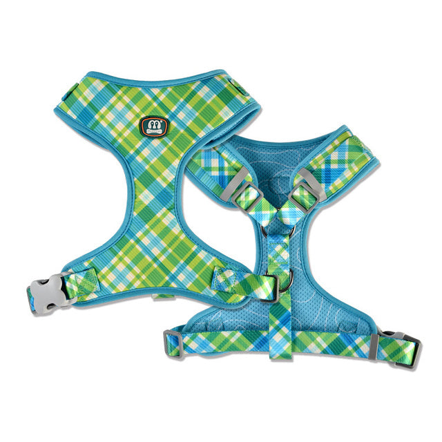 Reflective French Bulldog Harness (wk722) Summer Wear | Safe For Paws