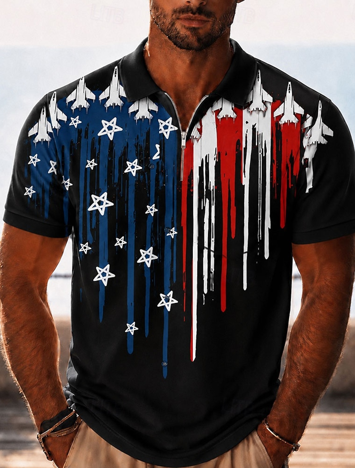 Independence Day Men's 4th of July U.S. 250th Anniversary Eagle Patriotic Lined Shorts 2 in 1 Board Shorts Swim Trunks Mid Waist Holiday Side Pockets With Compression Liner Elastic Drawstring Waist