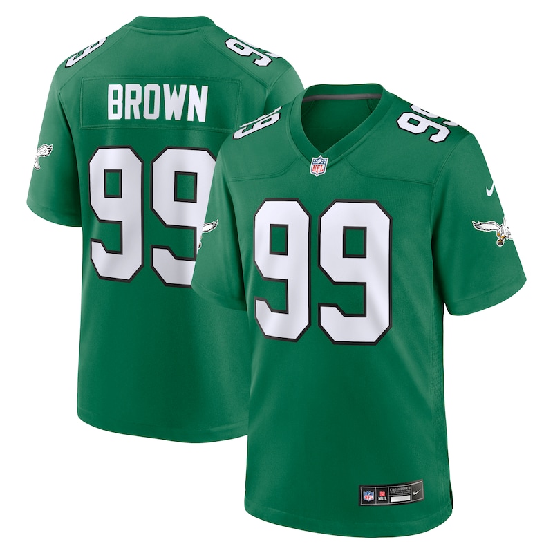 None Jerome Brown Philadelphia Eagles Fan Favorite Team Collector's...