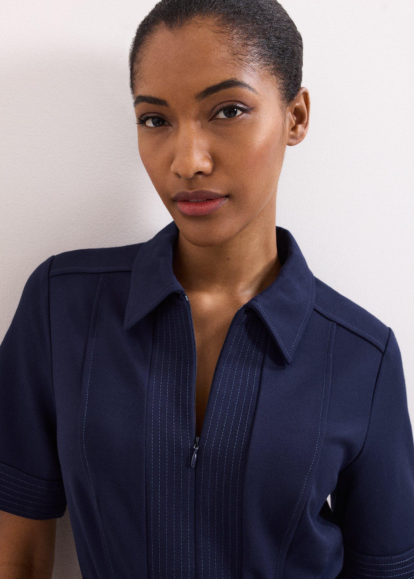 Tabitha Ponte Zip Jumpsuit