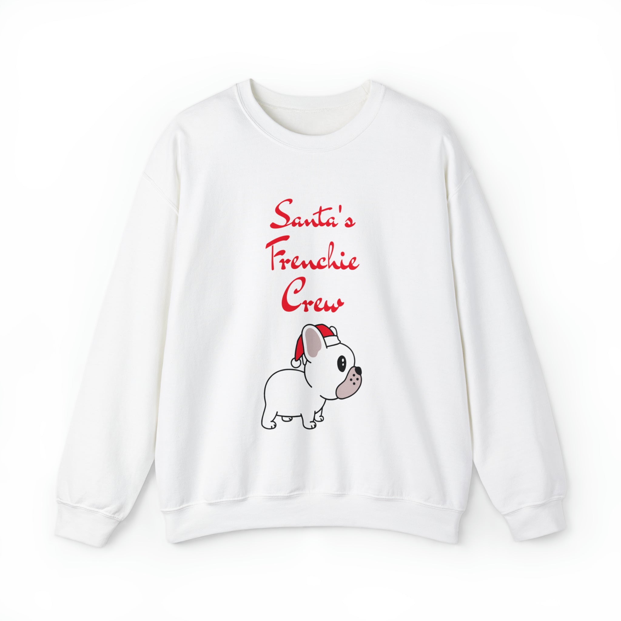 Crew Sweater - Everyday Unisex Sweatshirt For Frenchie Fans | Comfy Fit