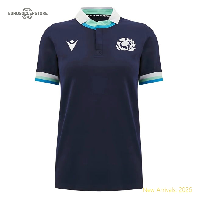 2024-2025 Scotland Rugby Home Cotton Shirt (Womens)