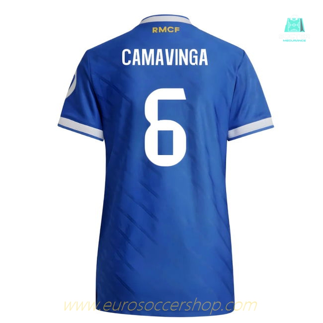 2025-2026 Real Madrid Authentic Third Shirt (Womens) (Camavinga 6)