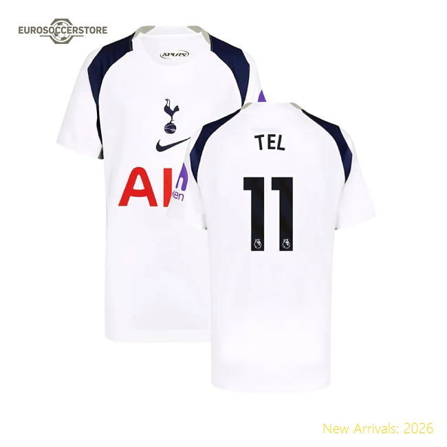 Tottenham Hotspur 2024-25 Home Fan Version For Kids (Tel Game Day Jersey