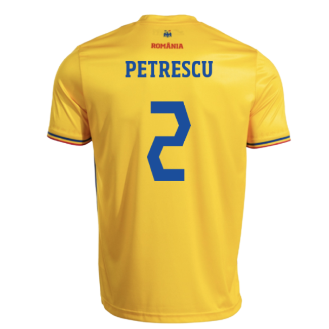 Kids Match Worn Style Romania Home Pro Shirt 2025-2026