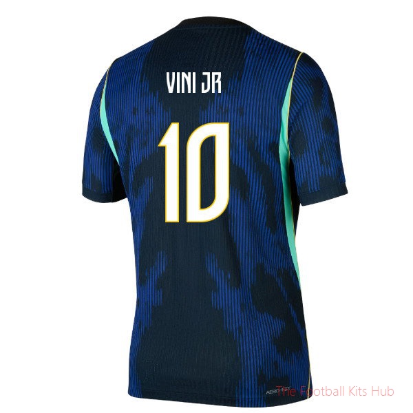 2026-2027 Brazil Match Away Jordan Aero-FIT Authentic Shirt (Vini JR 10)
