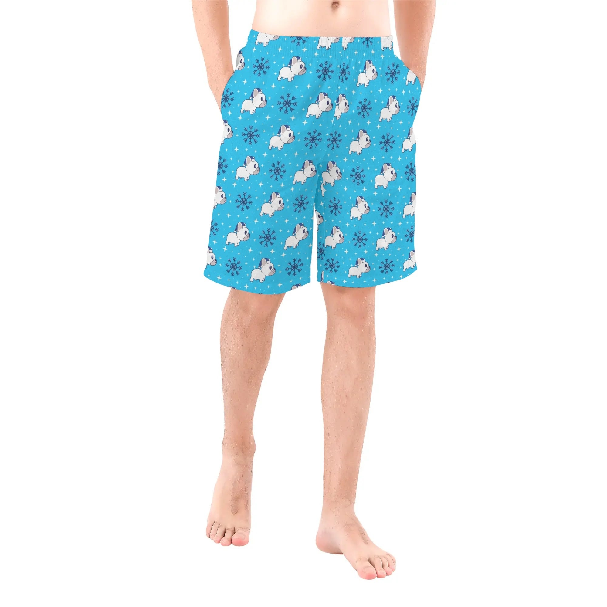 Oreo - Bulldog Mens All Over Print Shorts For French Bulldogs