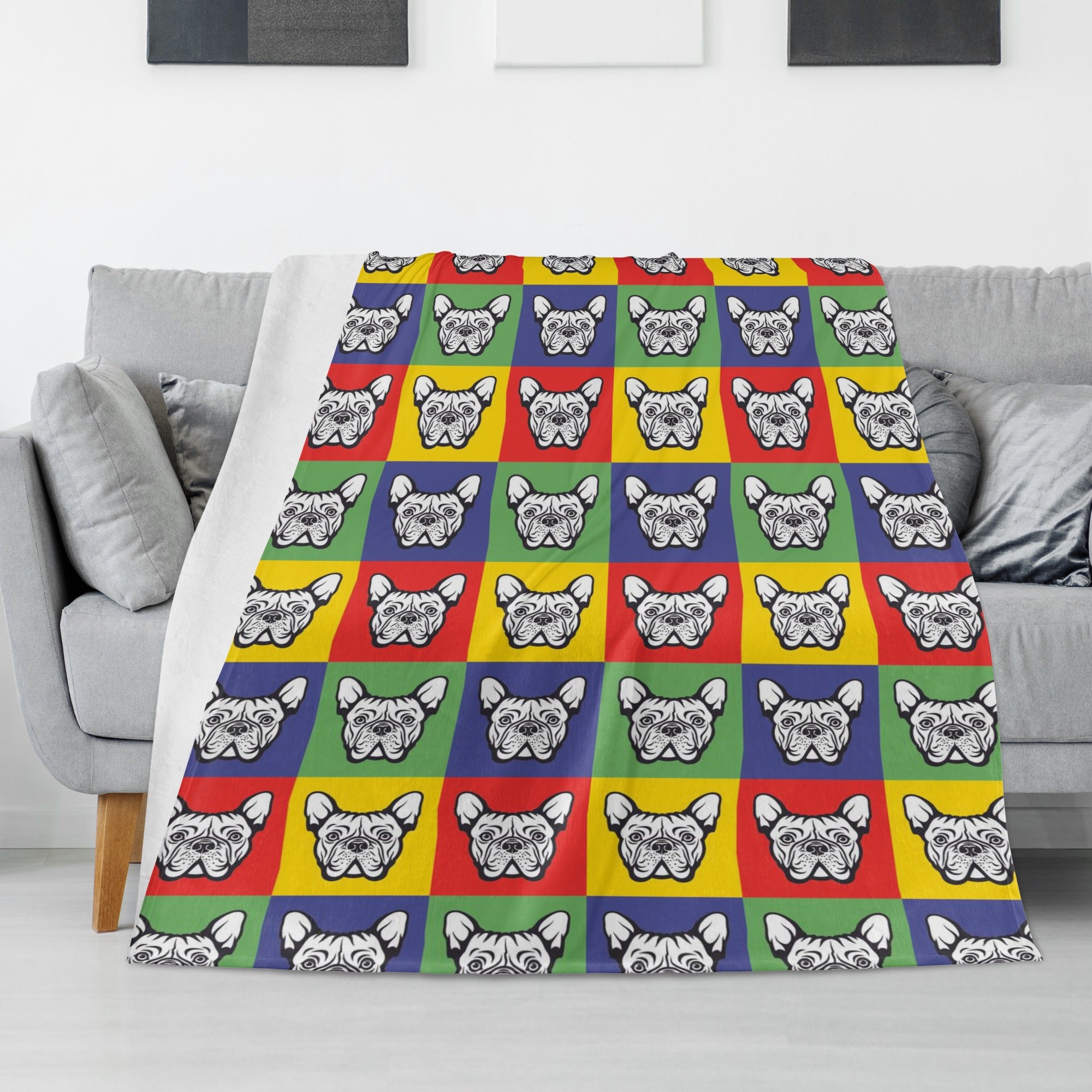 French Bulldog Hamilton Blanket Cute Frenchie Essential