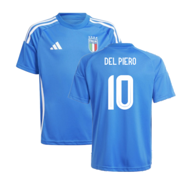Italy Home Fan Kit 2024-2025 Supporter Wear Jersey