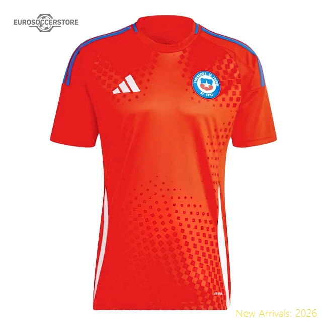 Chile 2024 Home Jersey Shirt Football Fan Apparel For Football Fans