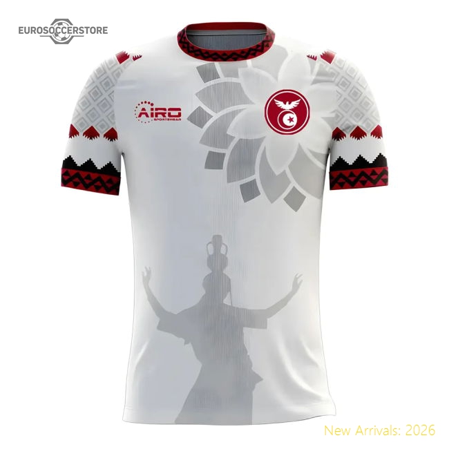 Tunisia 2025-2026 Home Concept Football Kit (Airo) - Womens