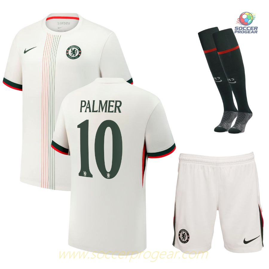 Chelsea Away Kids Edition Team Jersey 2025/26 Collection Palmer