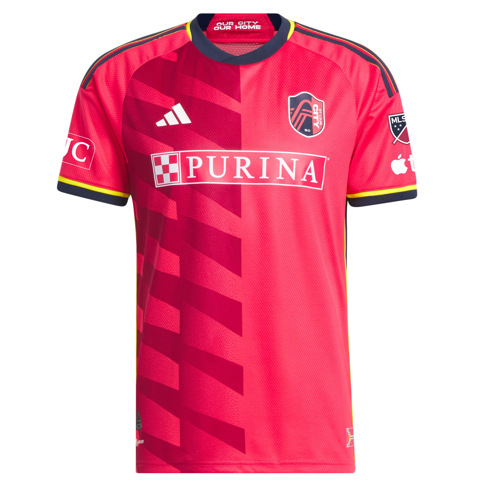 [JED] St. Louis City SC 2023 CITY Kit Authentic Custom Jersey - Red