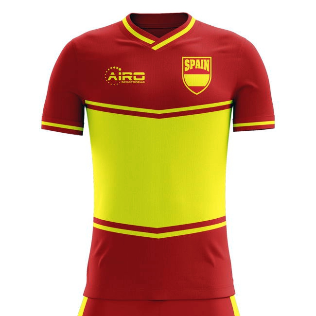 Womens Updated Spain Home Match Shirt 2025-2026