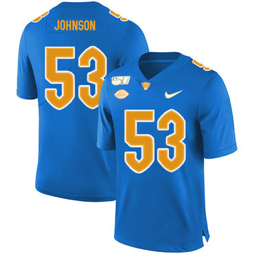 Men's None Blue 2024 team authorized Dorian Johnson #53 official