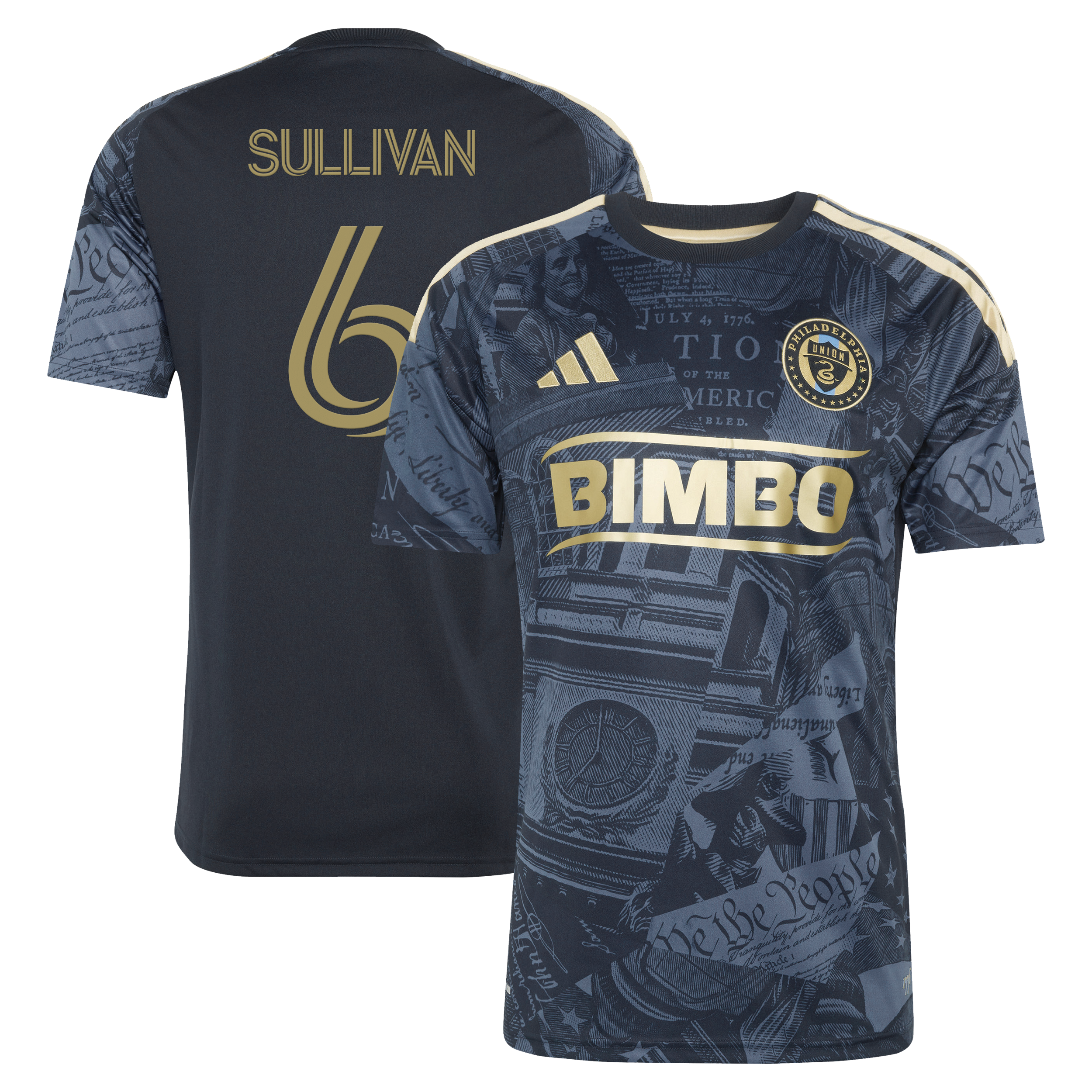 [JED] Women's Cavan Sullivan Philadelphia Union 2026 1776 Kit Replica Jersey - Navy