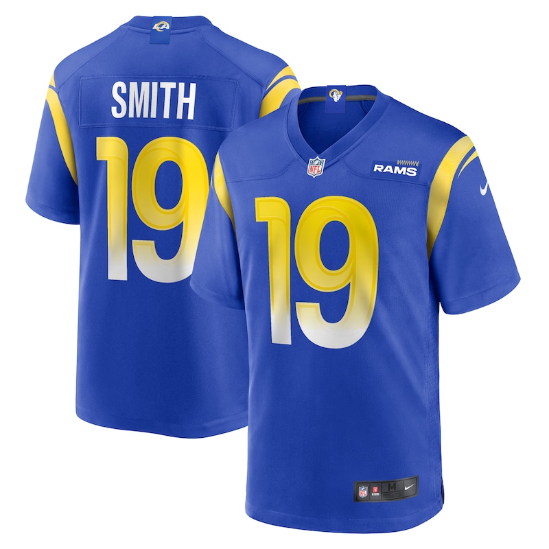 None Xavier Smith LA Rams Durable Collector's Item Game Day Wear