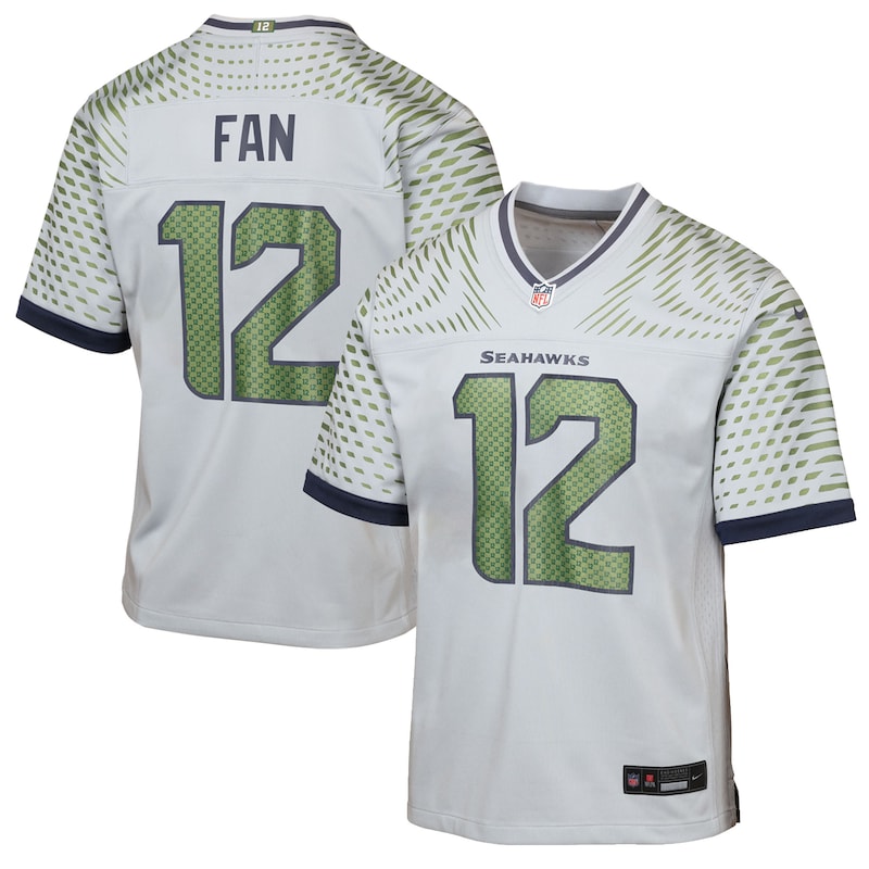 None 12s SEA Seahawks Classic Premium Material Jersey Football Apparel