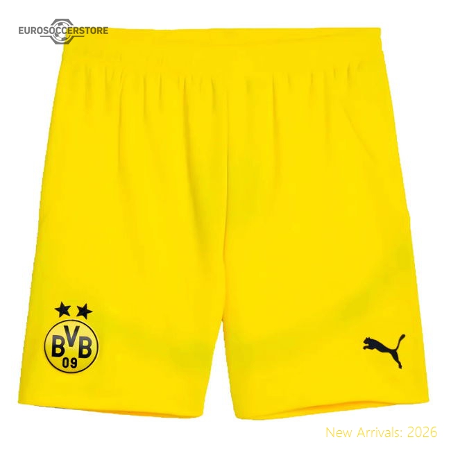 Performance 2024-2025 Borussia Dortmund Away Shorts (Yellow)