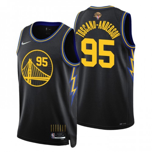 Nike Warriors Black State Warriors #95 Jersey - Value-Priced