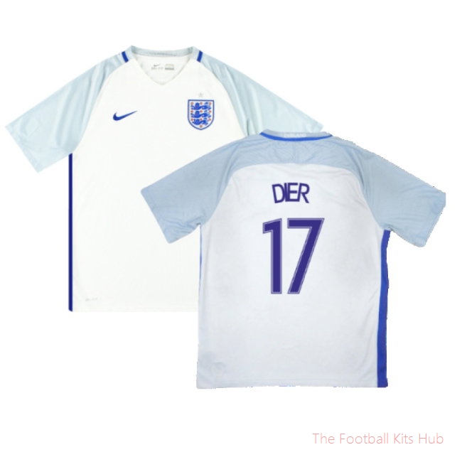 England 2016-18 Home (L) Barkley #19 (Excellent) (Dier 17)