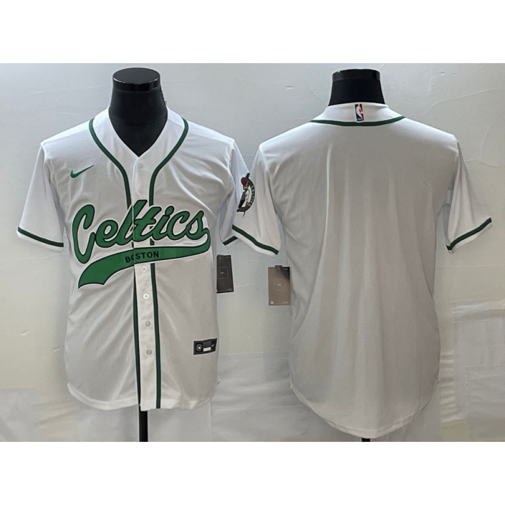 Performance Boston Celtics White Jersey - - Must-Have Jersey