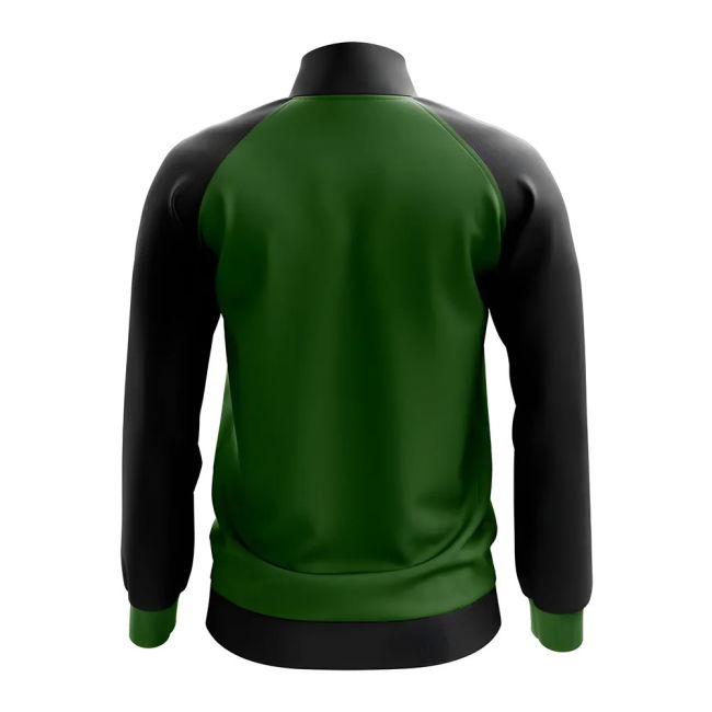 Elite Premium-Quality Algeria Concept Football Track Jacket (Green)