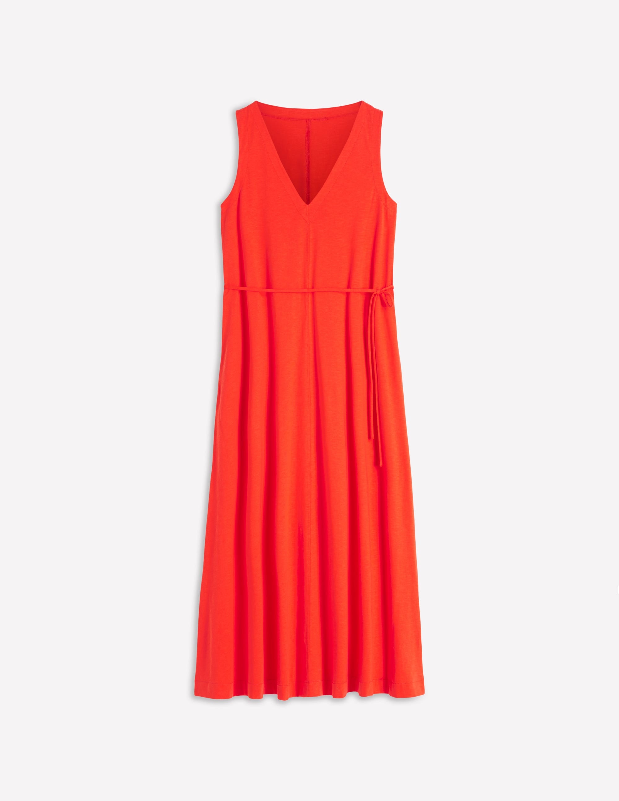 Mia V-neck Jersey Midi Dress
