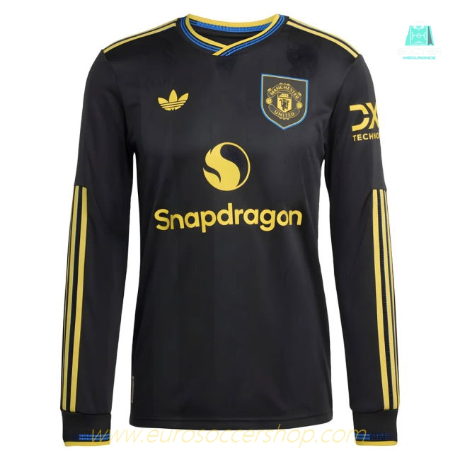 2025-2026 Man Utd Authentic Long Sleeve Third Shirt