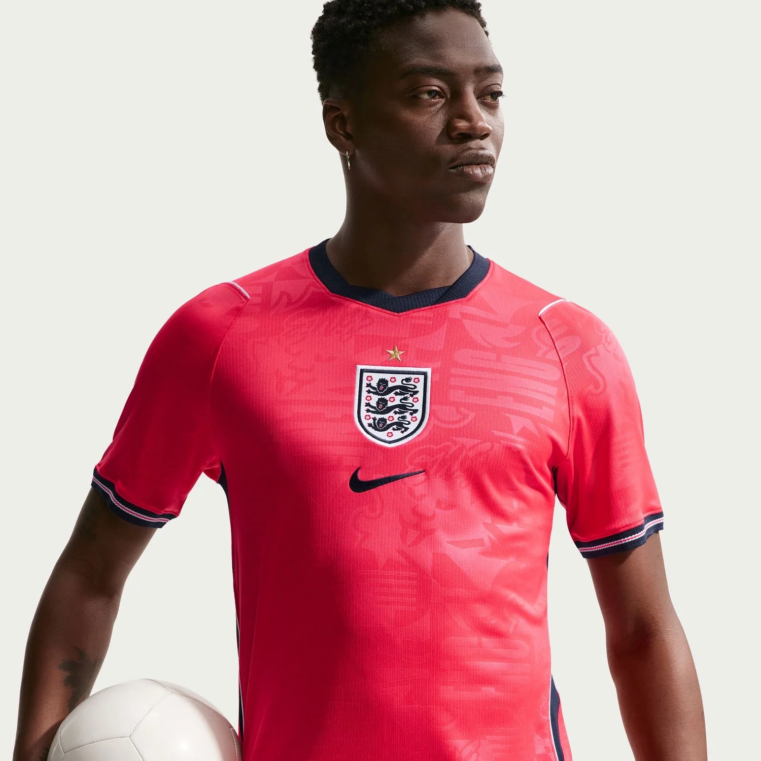 England 2026 Away Men's Jersey - Speed Red Heritage Edition Kit